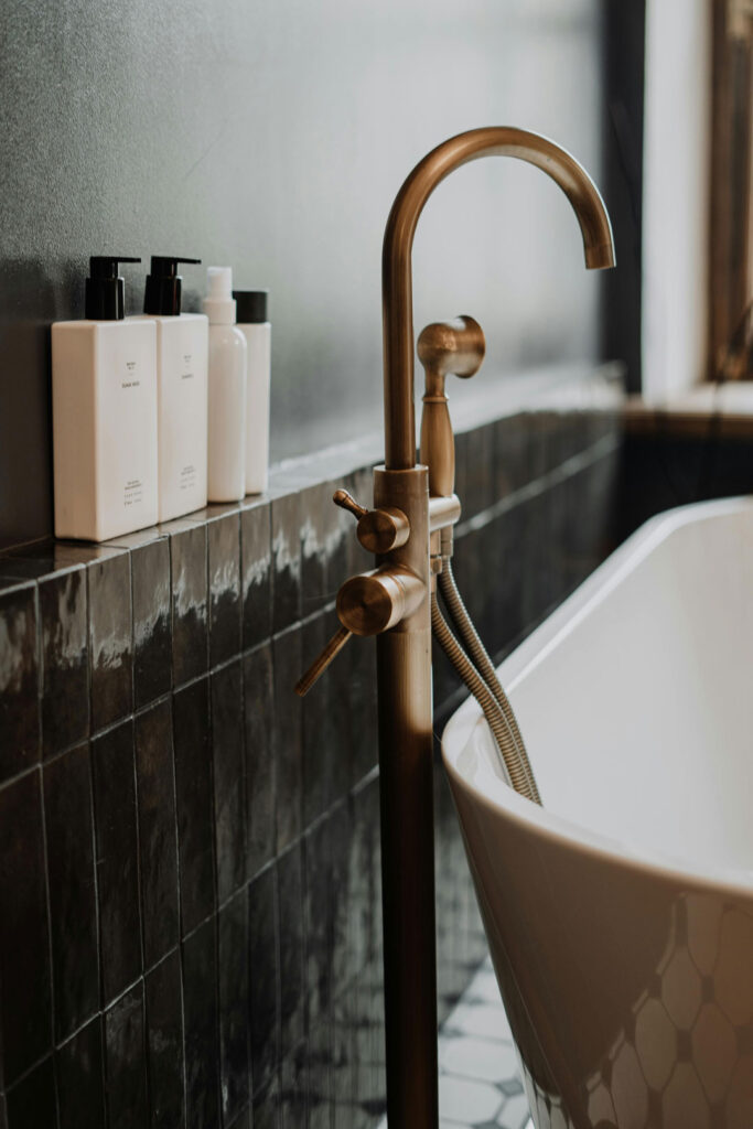 arizona bathroom remodel tile accents