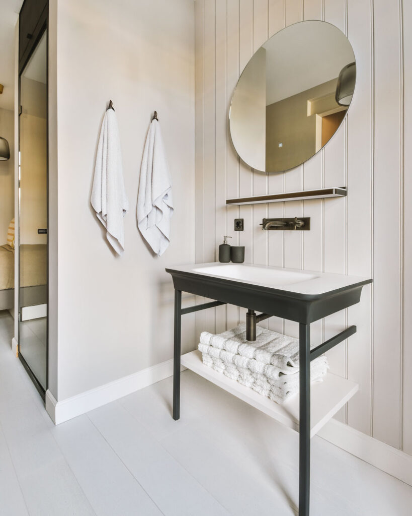 shiplap style accent wall in arizona